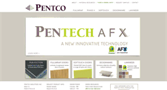 Desktop Screenshot of pentco.com