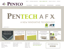 Tablet Screenshot of pentco.com